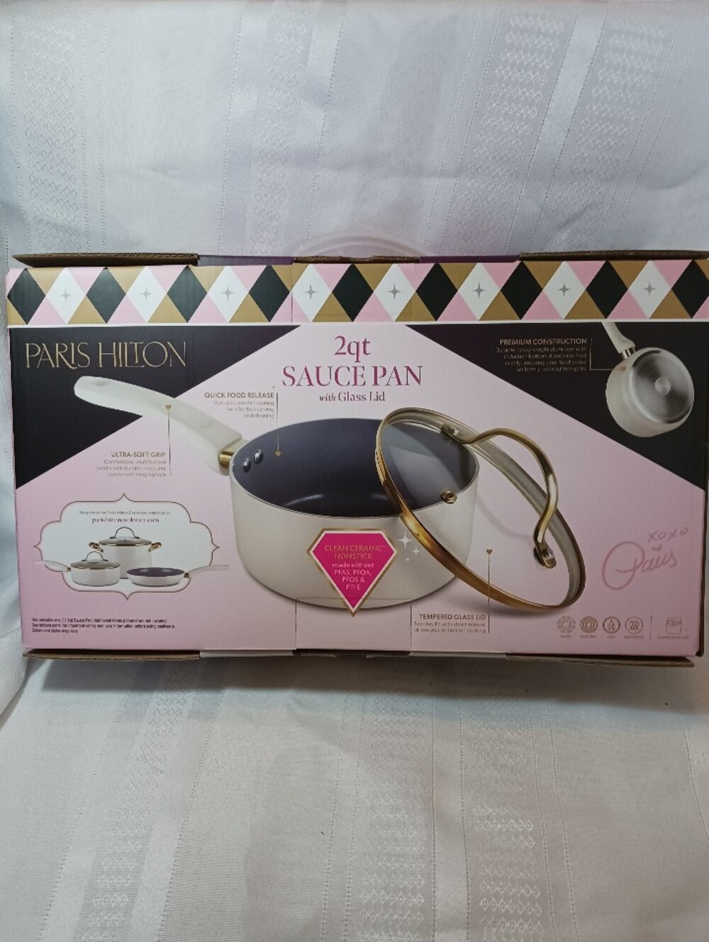 Paris Hilton 2 Qt Saucepan New In Box